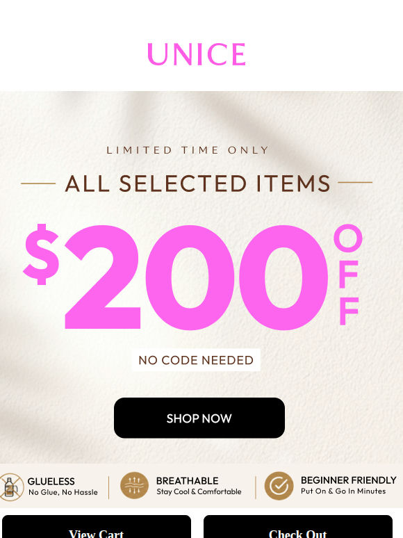 From $200 Off to $89-This Is Your Moment