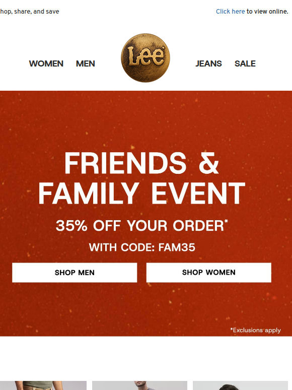 Ends tonight! 35% Off with code FAM35