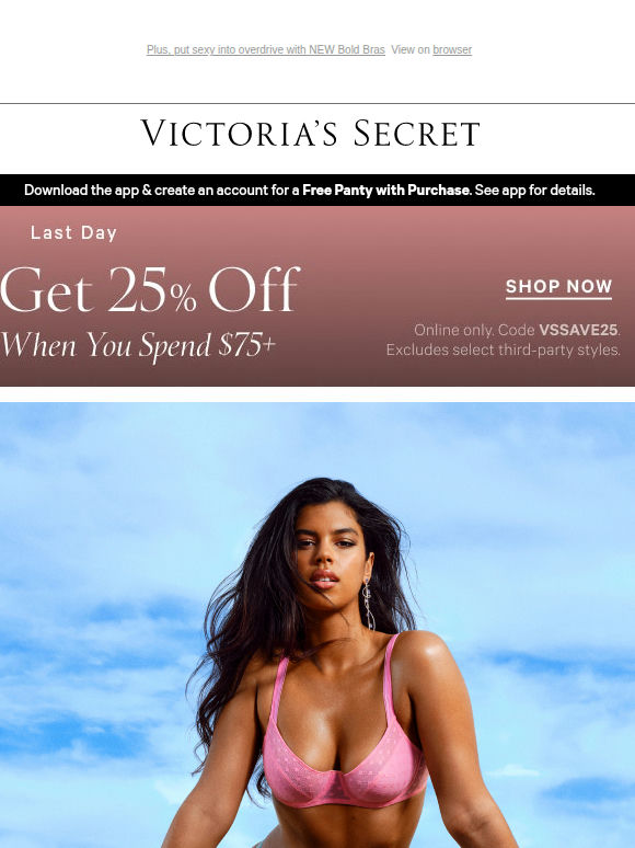 Last Day: 25% Off When You Spend $75+