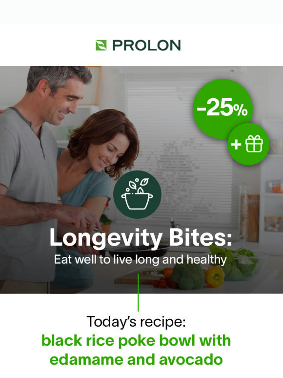 🍽️ Longevity Bites: black rice poke bowl with edamame and avocado