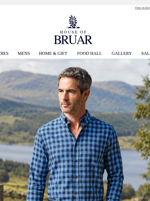 Mr smith: £20 Off Our Men's Brushed Cotton Shirt