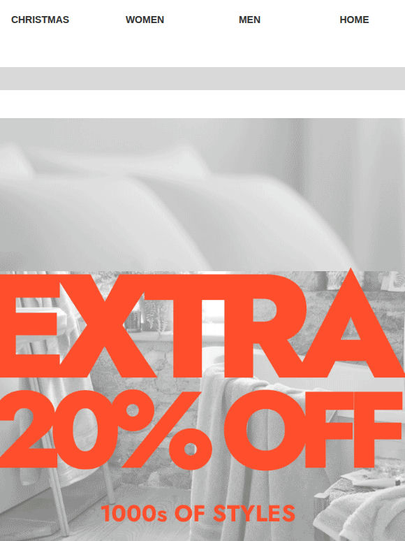 Extra 20% off weekend clearance | Prices slashed further