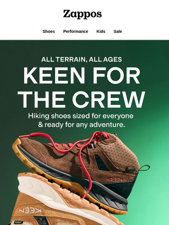 Take a family hike with KEEN