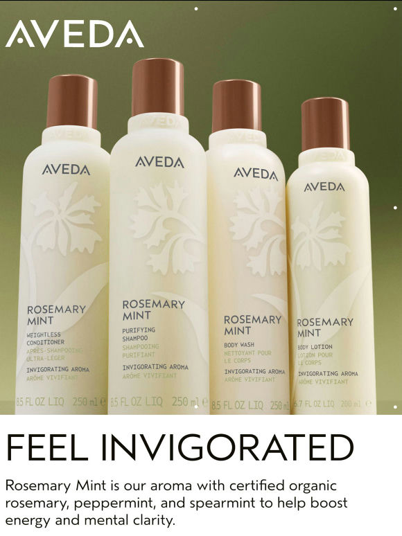 Invigorate your senses