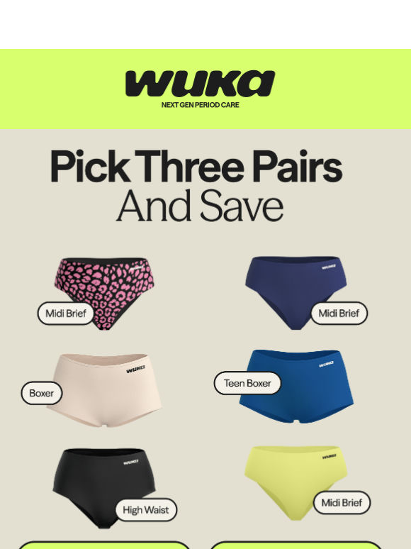 Don't miss 3 for £36 or 3 for £45 on Stretch™