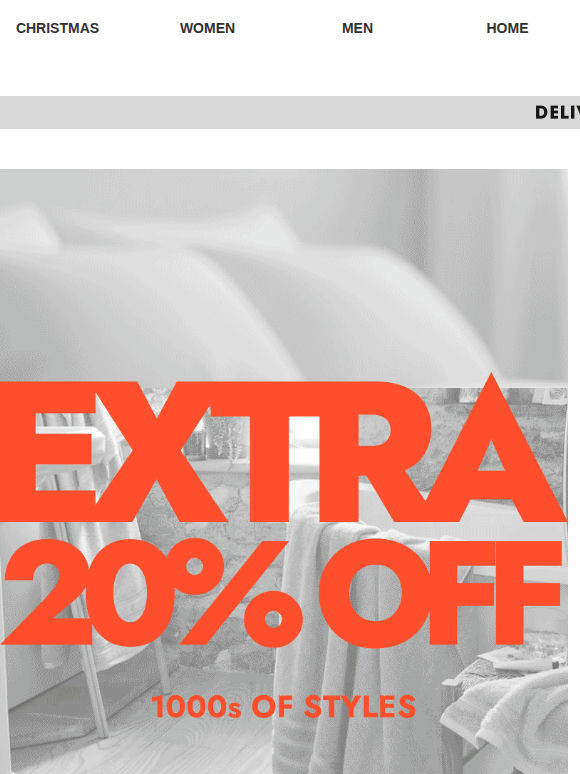 Weekend Warehouse Clearance is live - EXTRA 20