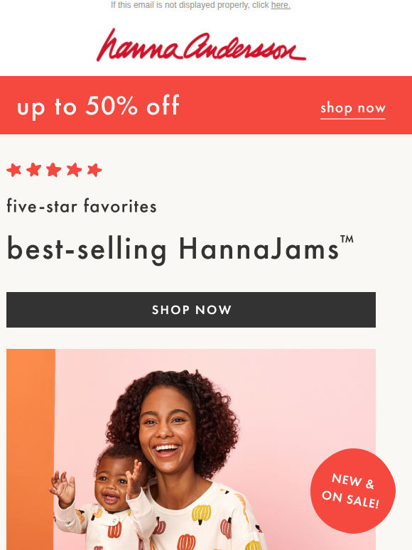 Up To 50% Off Best-Selling HannaJams™ 🎃