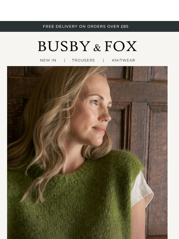 New knitwear favourites