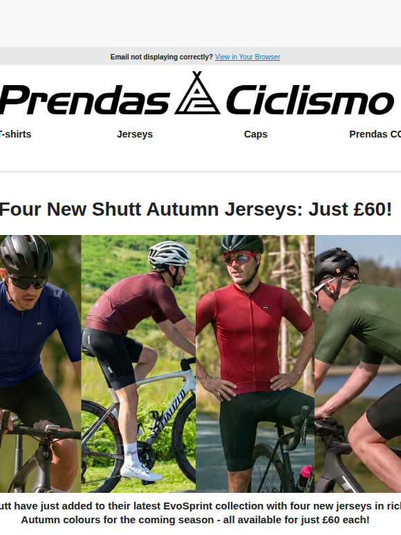Four New Shutt Jerseys & Buy 2 Get 1 Free on Dryarn Socks! 🔰
