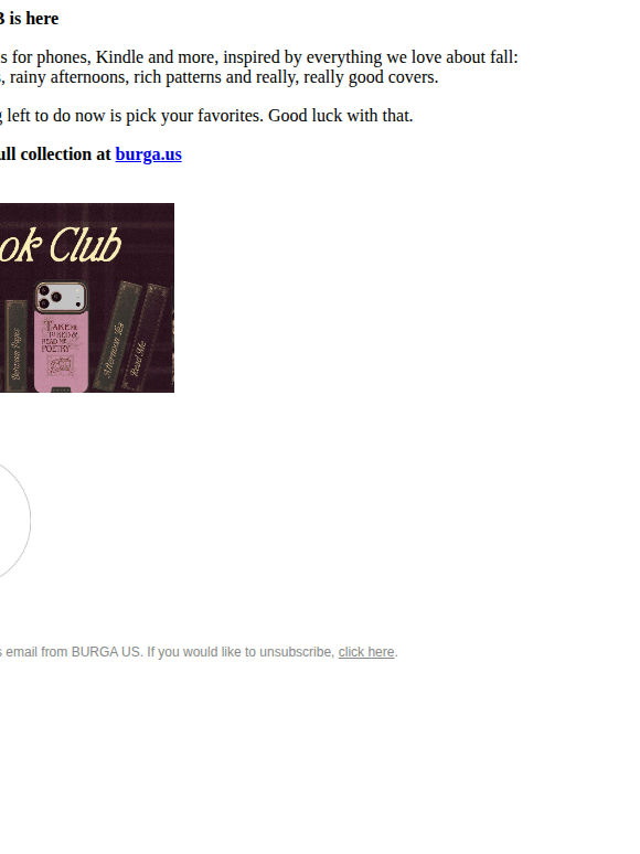 Just Published: BOOK CLUB