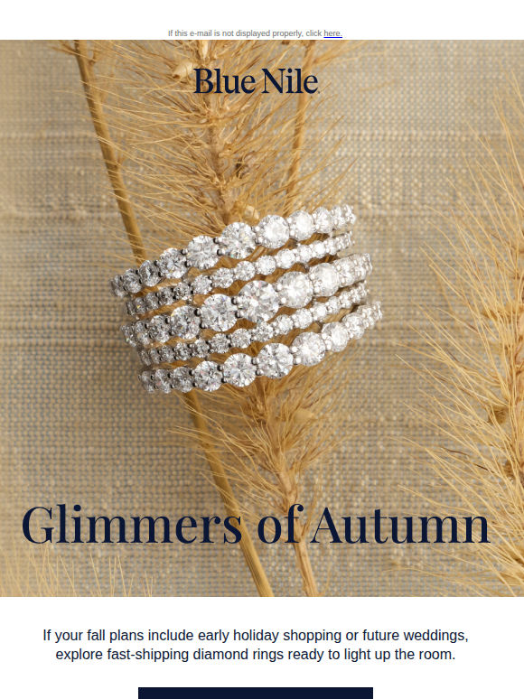 Fall Style, Fast-Shipping Diamond Rings