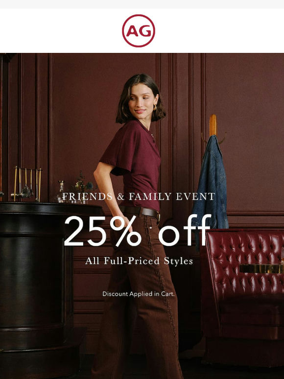 Your Autumn Essentials at 25% Off