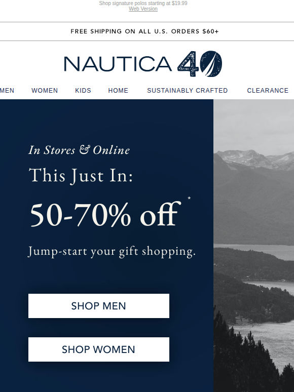 You don't want to miss 50-70% off!