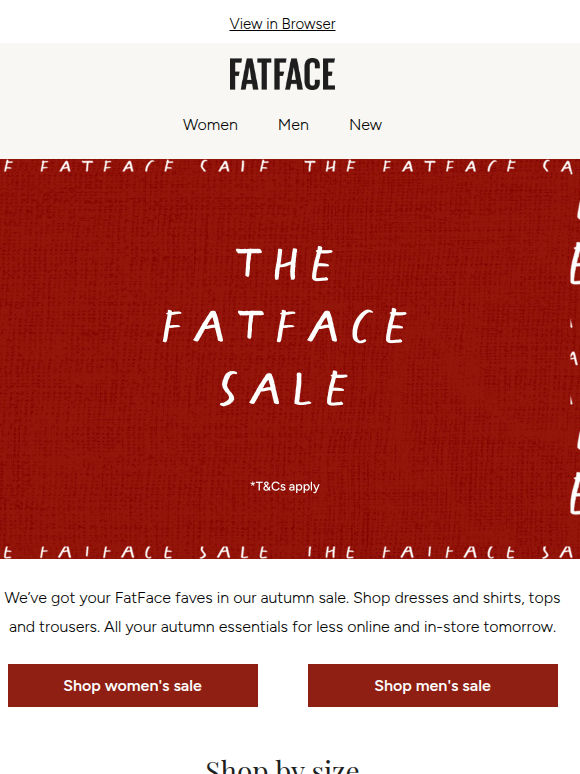 The FatFace Sale is ON!