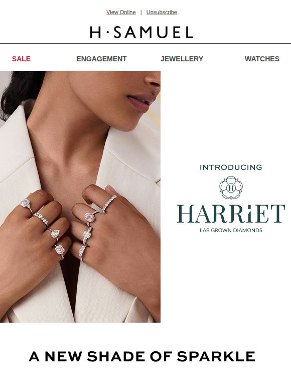 HARRIET, now in pink