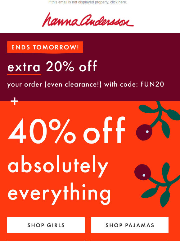 WE MEAN IT❗ EXTRA 20% Off On Top of 40% Off