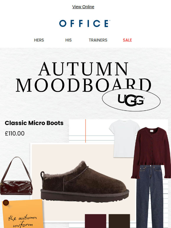 Currently on our moodboard: UGG 🤎