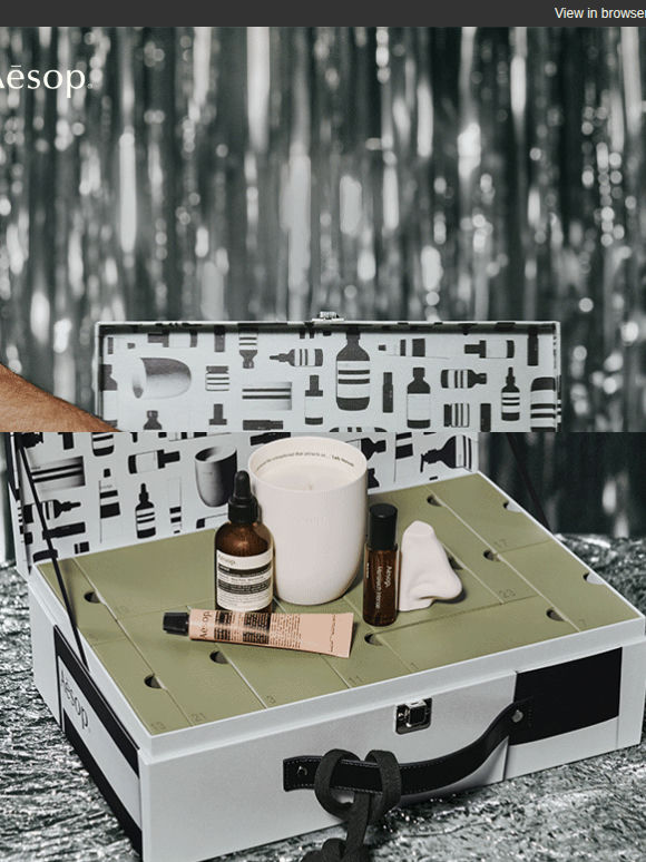 The Aesop Valise—coming soon