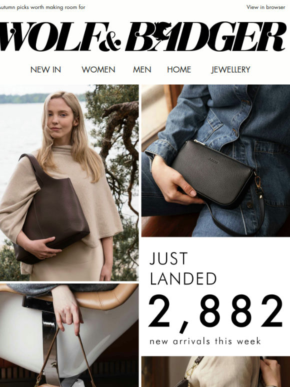 New Season Arrivals