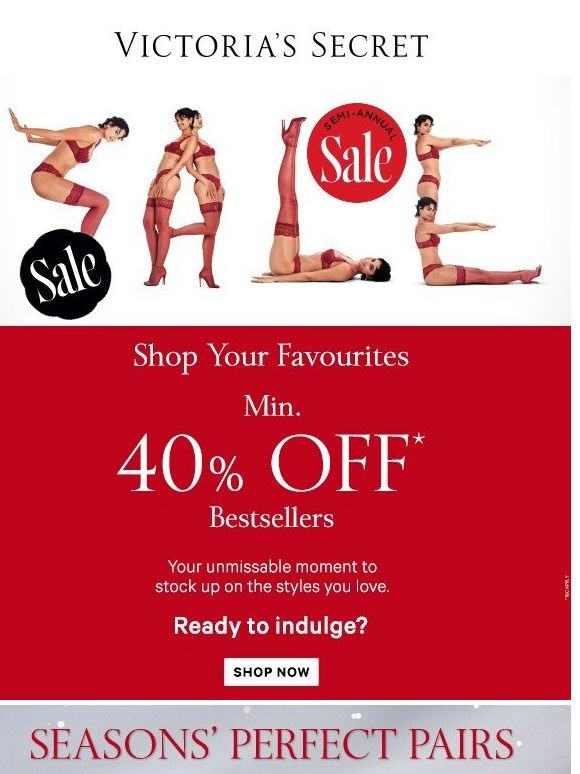 Victoria's Secret Semi-Annual Sale is back!