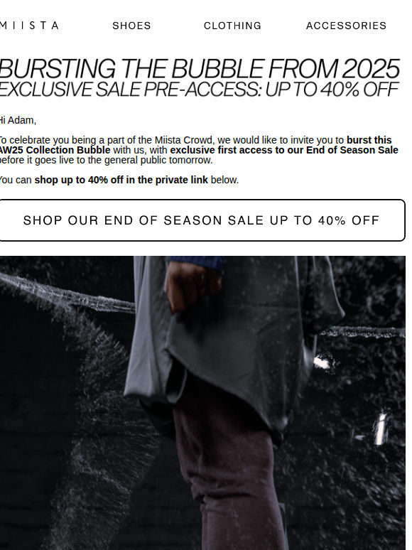 Bursting the Bubble from 2025: Up to 40% off