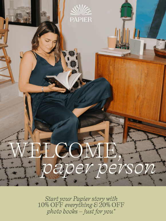 A warm welcome to Papier, adam
