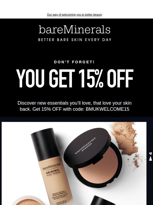 Your 15% Off is waiting...