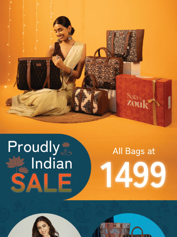 👜 Get Ready for the Biggest Sale: All Bags at Just ₹1499! 🎉
