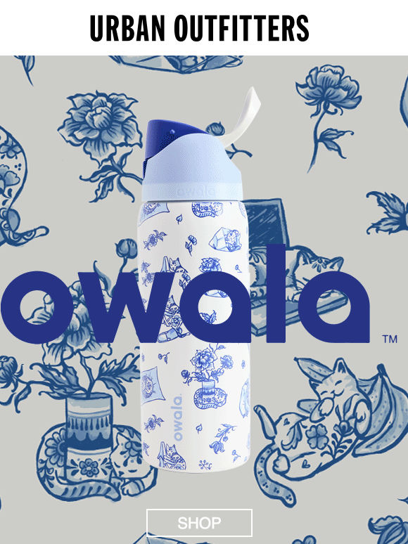 New + exclusive Owala Delft Cat