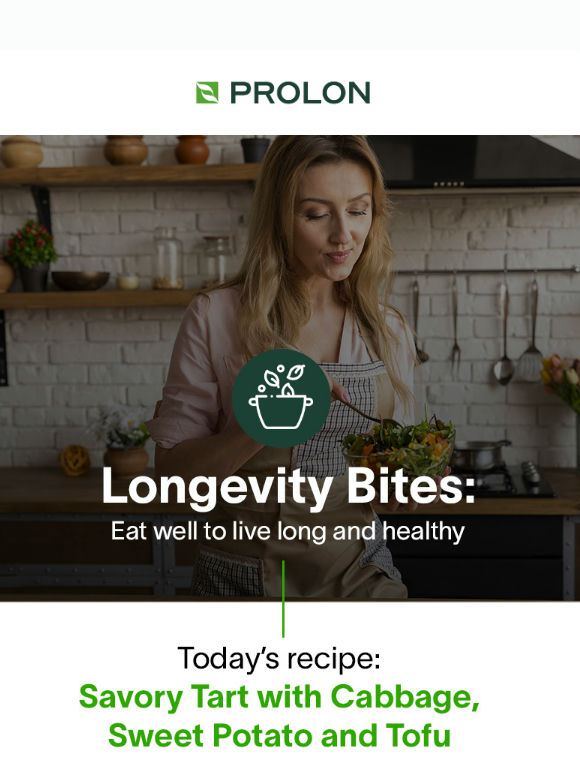 🍽️Longevity Bites: Savory Tart with Cabbage, Sweet Potato and Tofu