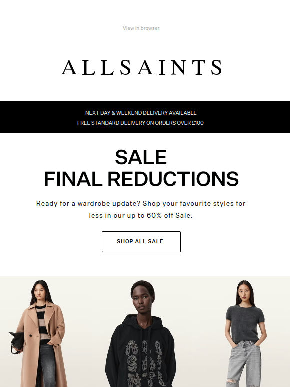 Sale: styles you need now