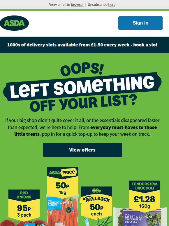 Your basket called, it’s feeling incomplete 💔