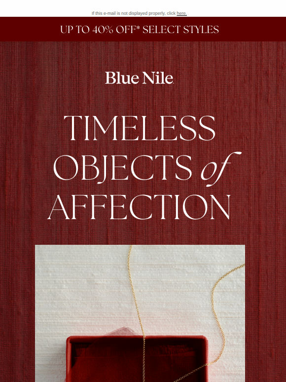 Up To 40% Off* Valentine’s Day Sale