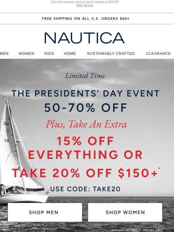 🚨 LAST DAY! 🚨 Take an EXTRA 15% Off Everything or 20% Off $150+