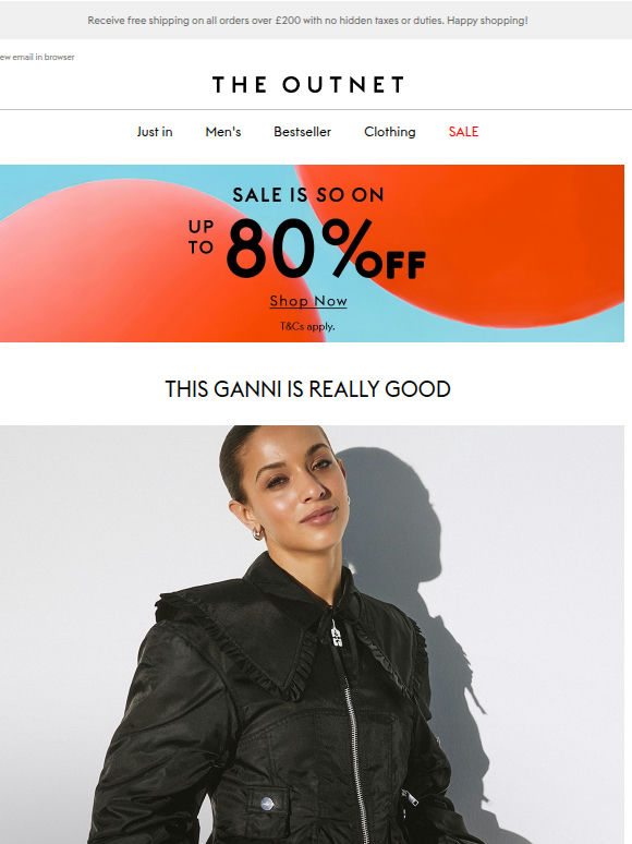 We've got seriously good Ganni