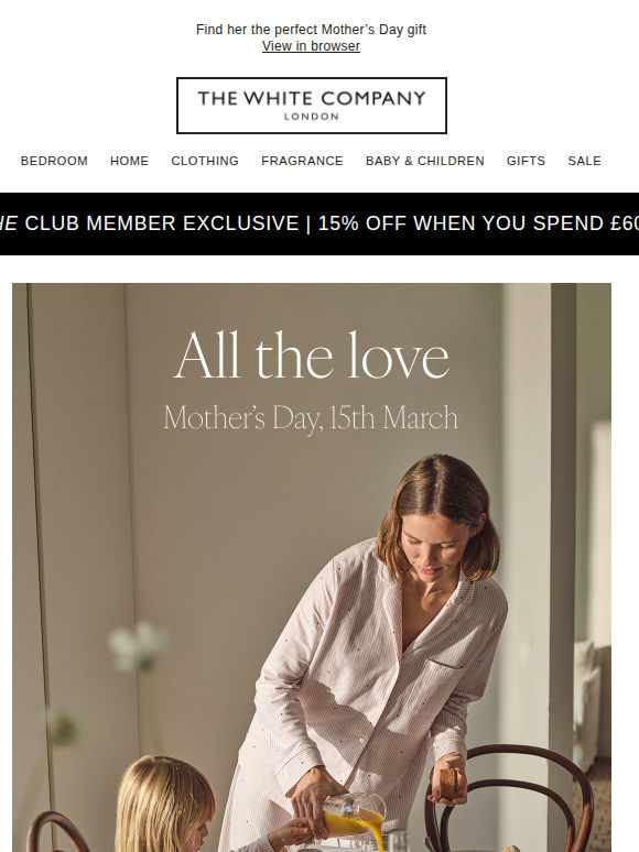 15% off, this weekend only