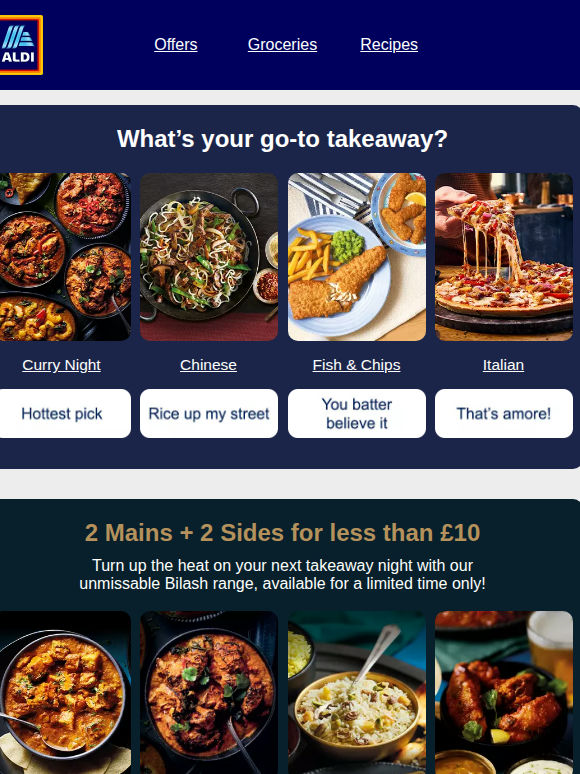 Your weekend fakeaway, sorted!