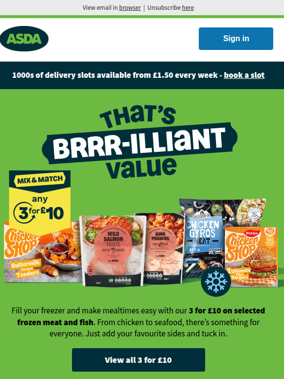 Freeze! This is too cool to miss ❄️