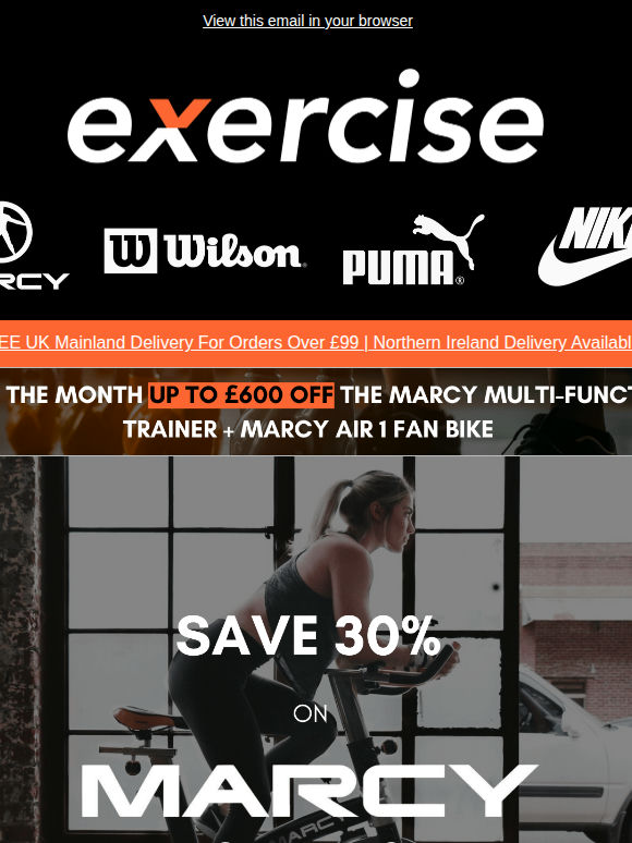 30% Off Marcy Cardio 🏃‍♀️‍➡️