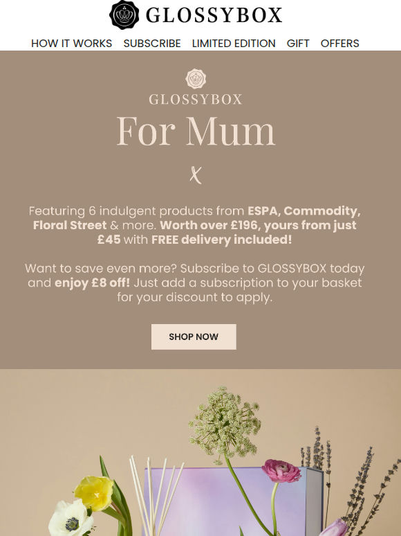 Save £151 on the For Mum Edit