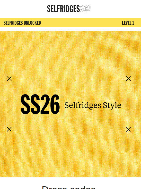 Your SS26 dresses guide​