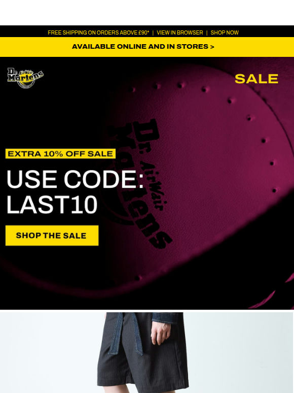 Hey, here’s an extra 10% off