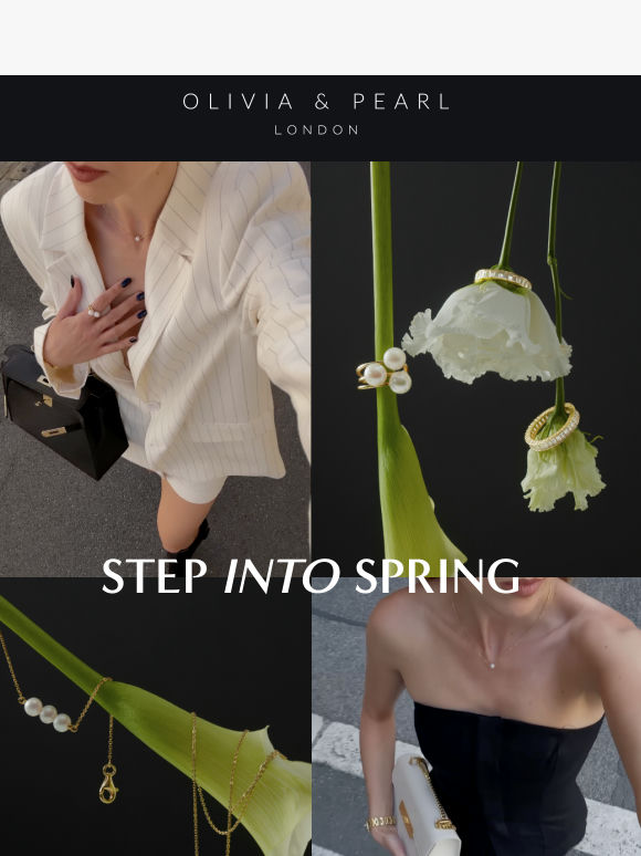 Step into spring 🌼