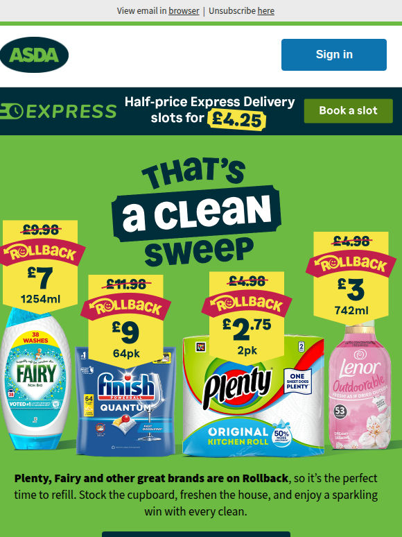 Adam, this is your top-up moment ✨