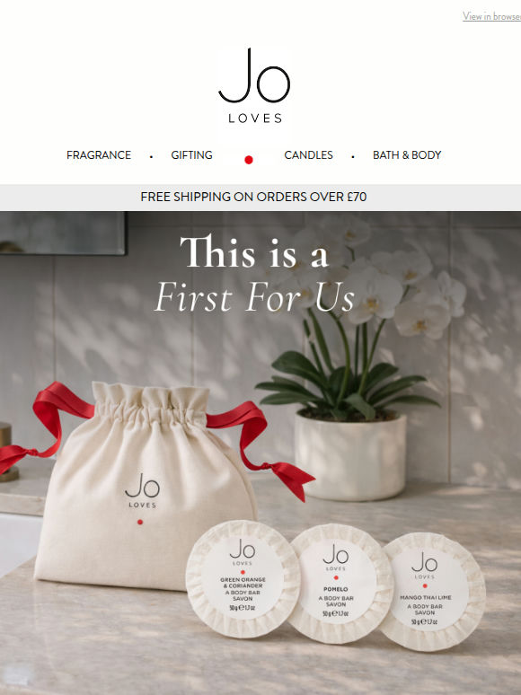 Our first-ever Soap Collection has arrived.