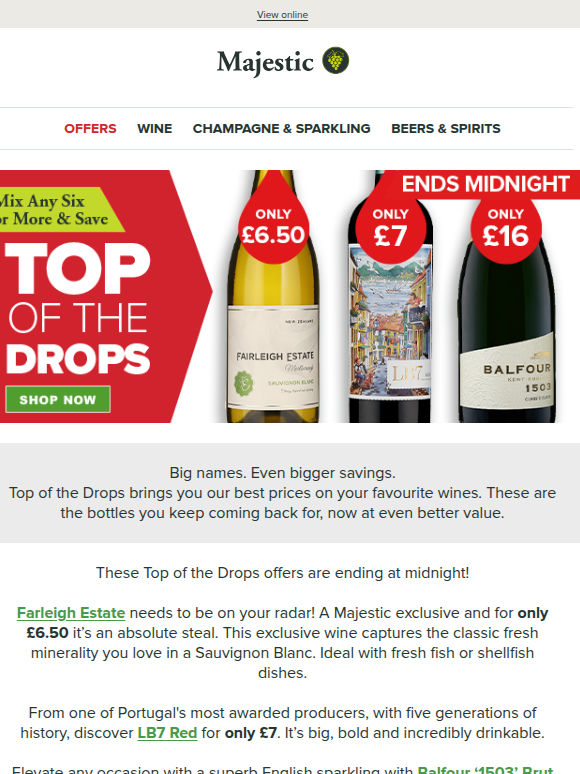 Offers ending at midnight!