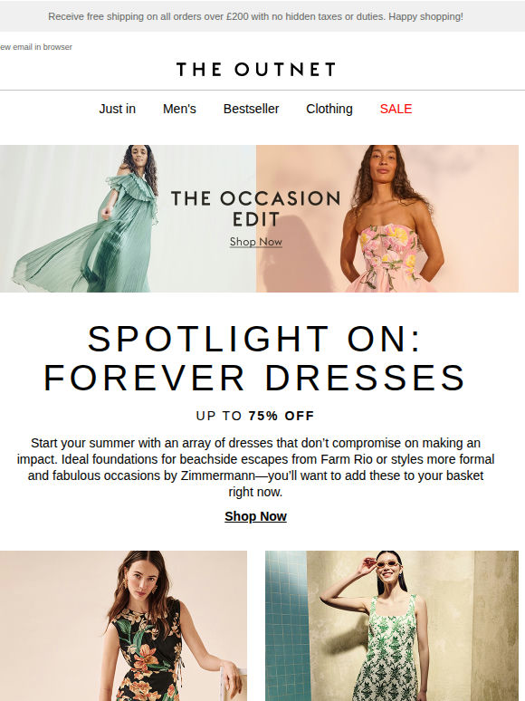 SPOTLIGHT ON: Occasion dresses