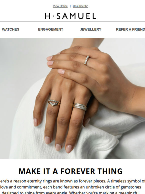 Your guide to eternity rings