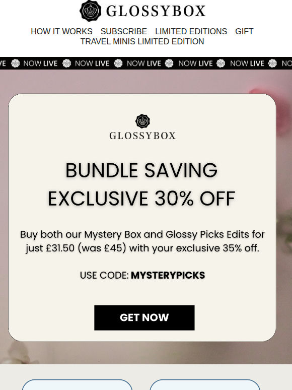 FLASH SALE! Up to 30% Off Limited Edition Bundles