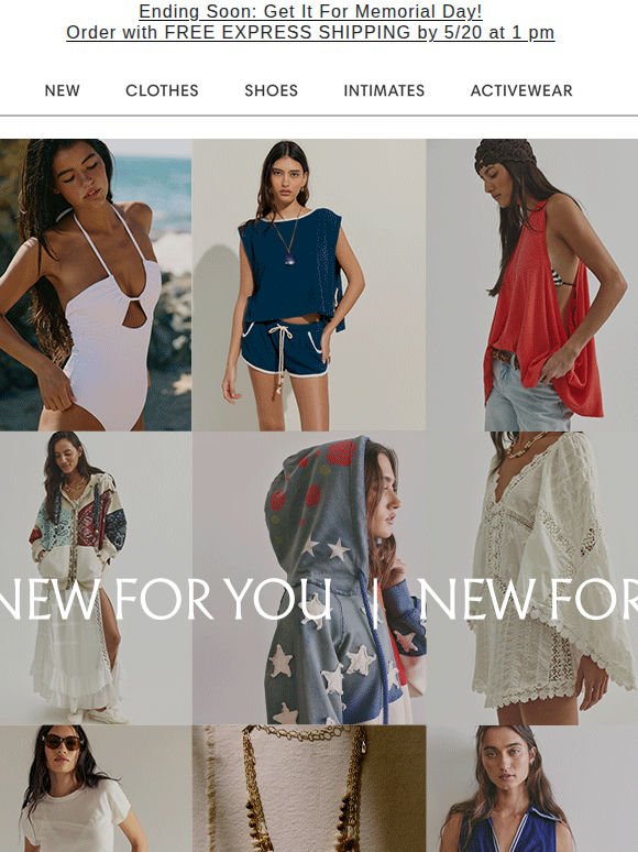 Just Dropped: New Arrivals